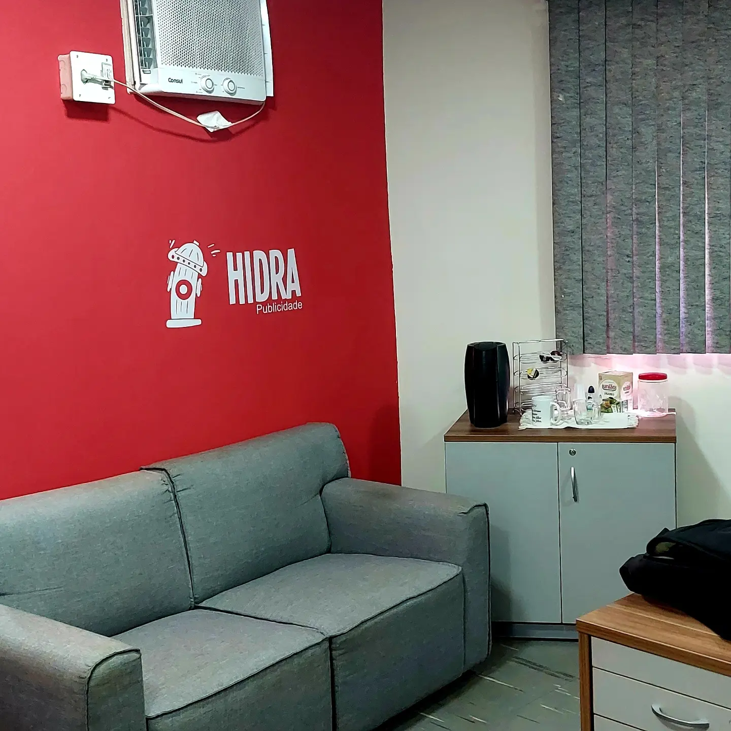 Recepção da Hidra Publicidade